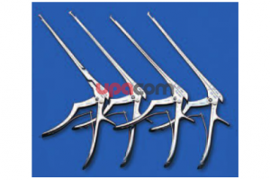 Костный выкусыватель по KERRISON, разборный, дистальное лезвие неподвижно, режущий вперед вверх на 40°, размер 0.7 мм, длина 17 см, по DRAF