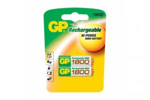 АА 1800mAh GP Ni-Mh 2/card