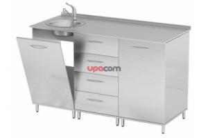 Комплект мебели ARTINOX-1 нержавеющая сталь