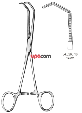 Зажимы с атравматической нарезкой