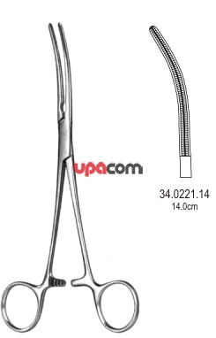 Зажимы с атравматической нарезкой