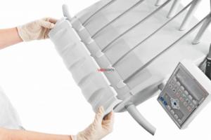 Силиконовый коврик на блок врача с нижней подачей